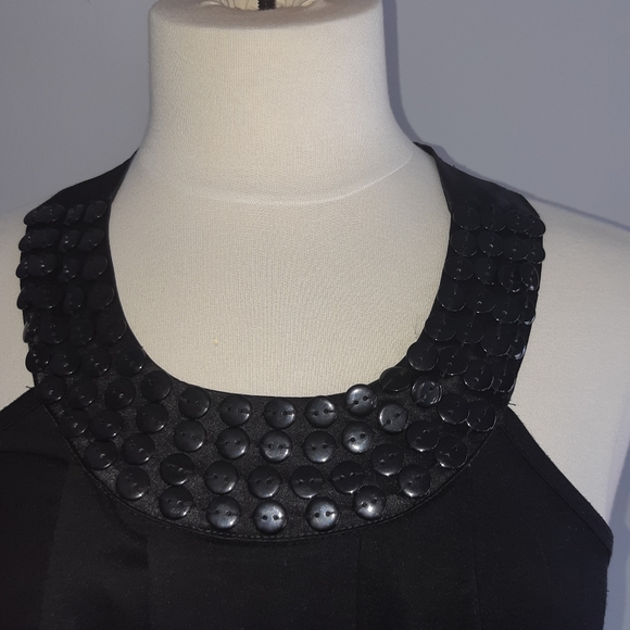 Oxmo sexy mini sleeveless black dress size S - Picture 5 of 15